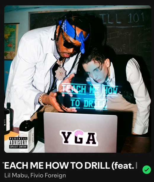 Teach Me How To Drill — Lil Mabu, Fivio Foreign